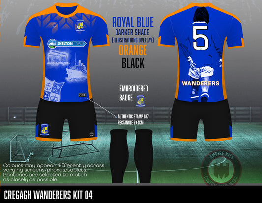 Cregagh Wanderers - KIT (GB7 Skelton Travel)