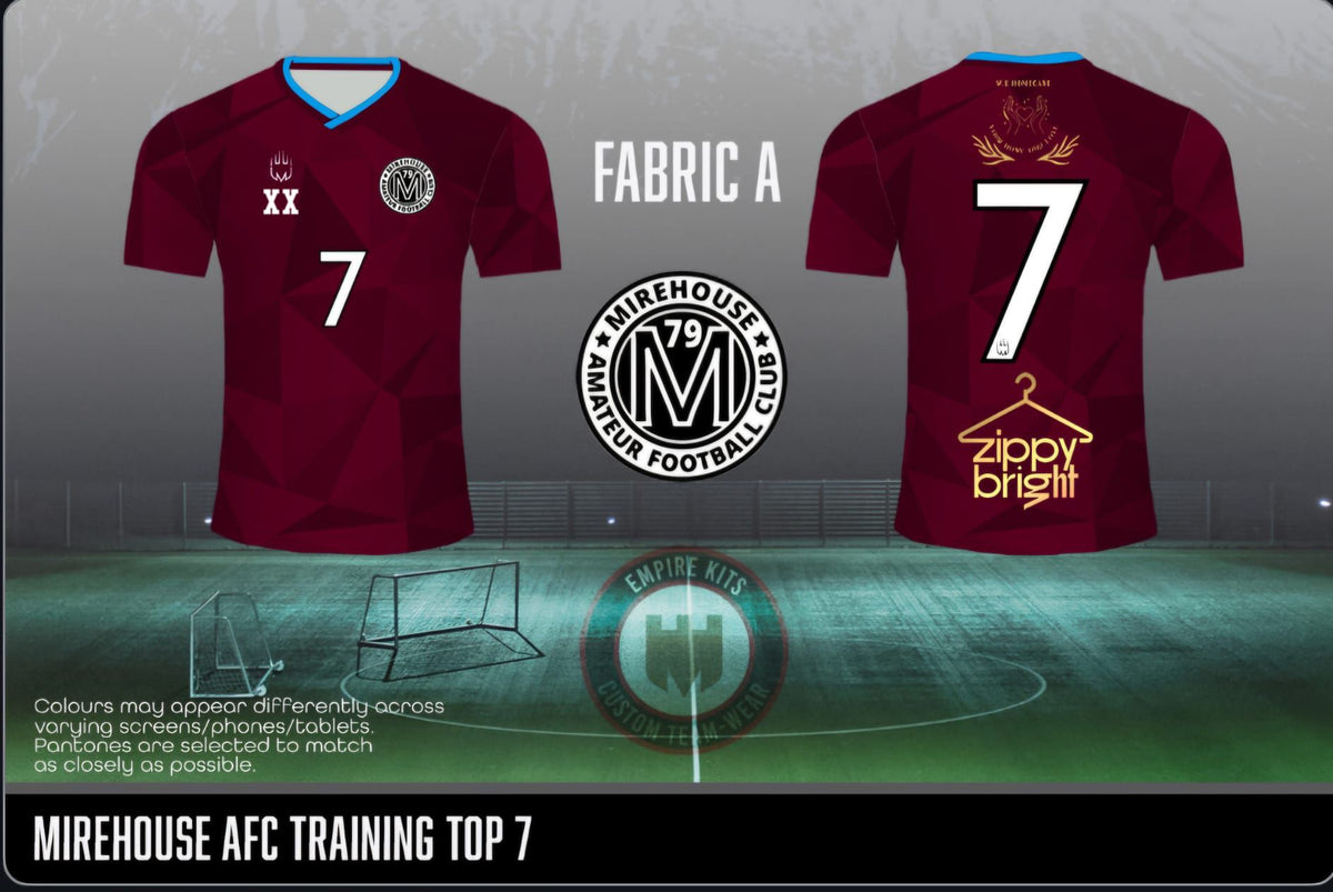 Mirehouse AFC - training shirt - Fabric A