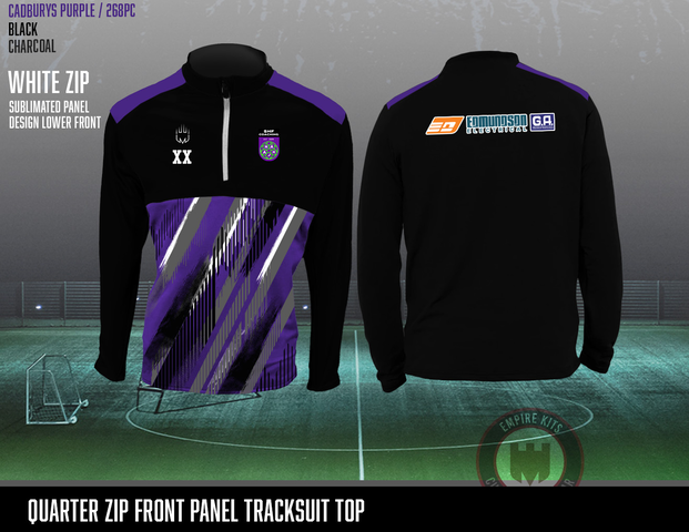 SHF COACHING - Quarter Zip Tracksuit Top (Edmundson)