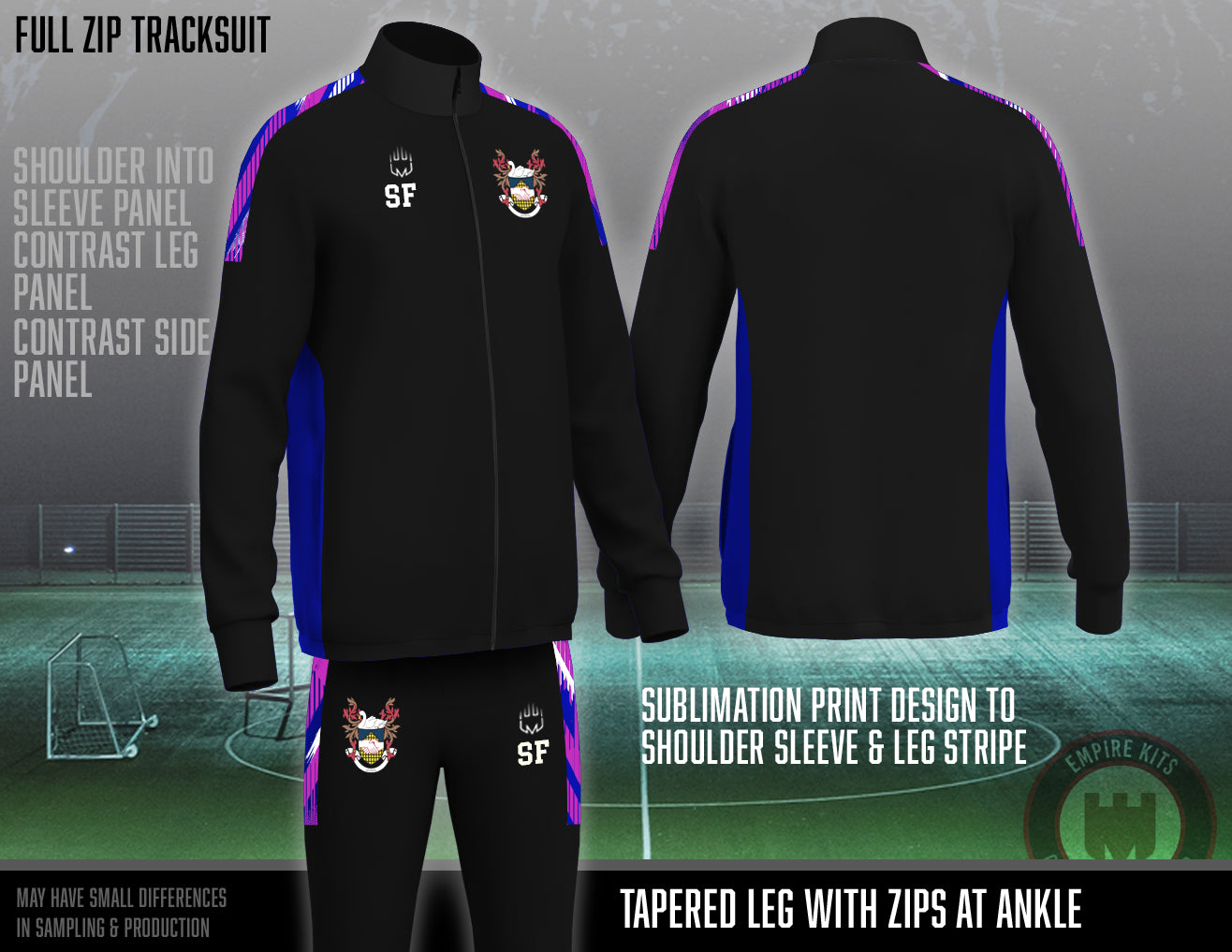 STUTE FC - Full Zip Tracksuit