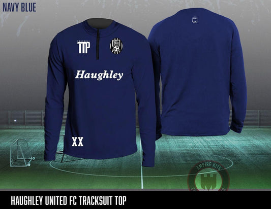 Haughley United FC - 1/4 Zip Tracksuit Top