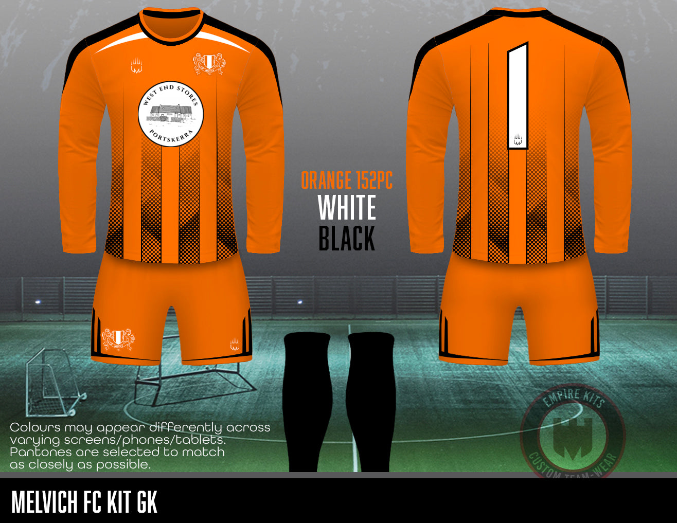 Melvich FC Football Club - GK KIT