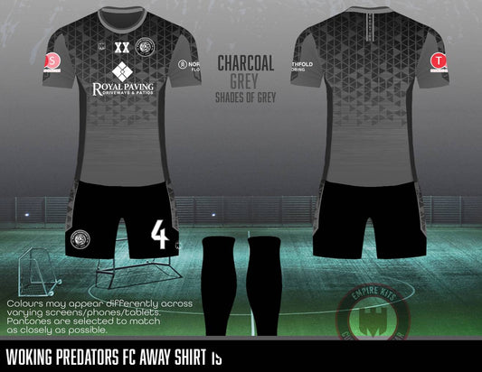 Woking Predators FC - Training kit