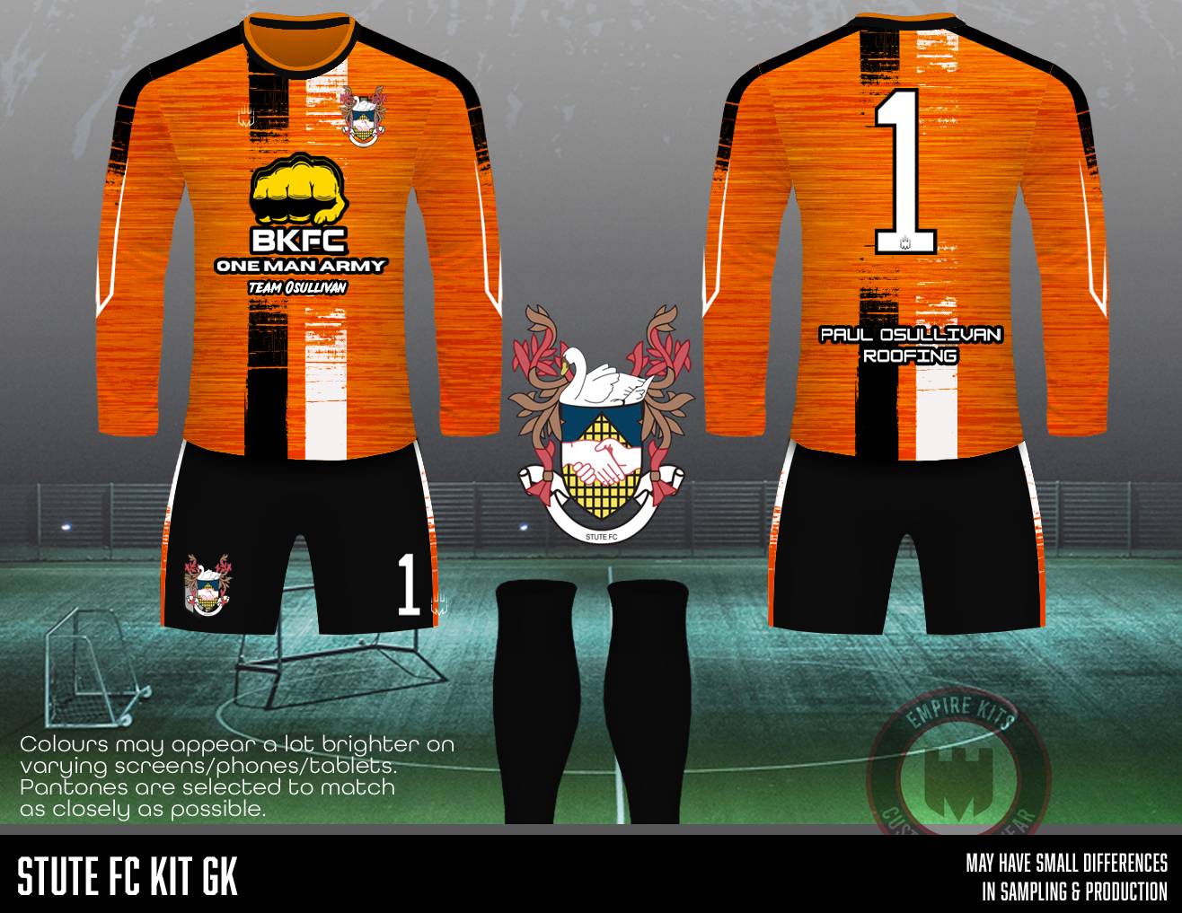 STUTE FC GK Kit (orange)