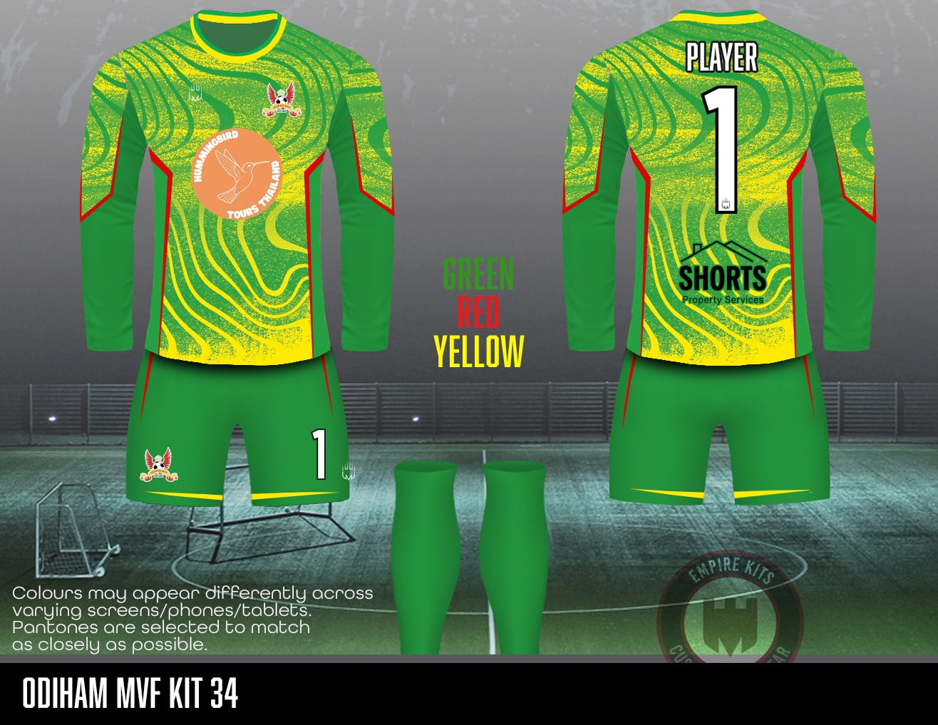 Odiham MvF - GK Kit