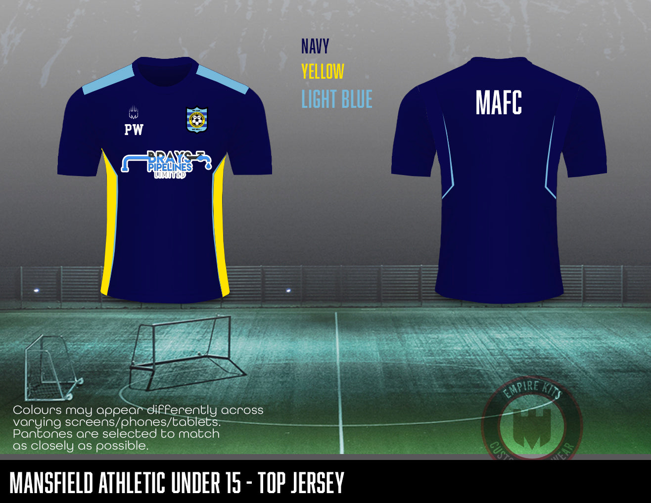 Mansfield Athletic - Training jersey (U15)