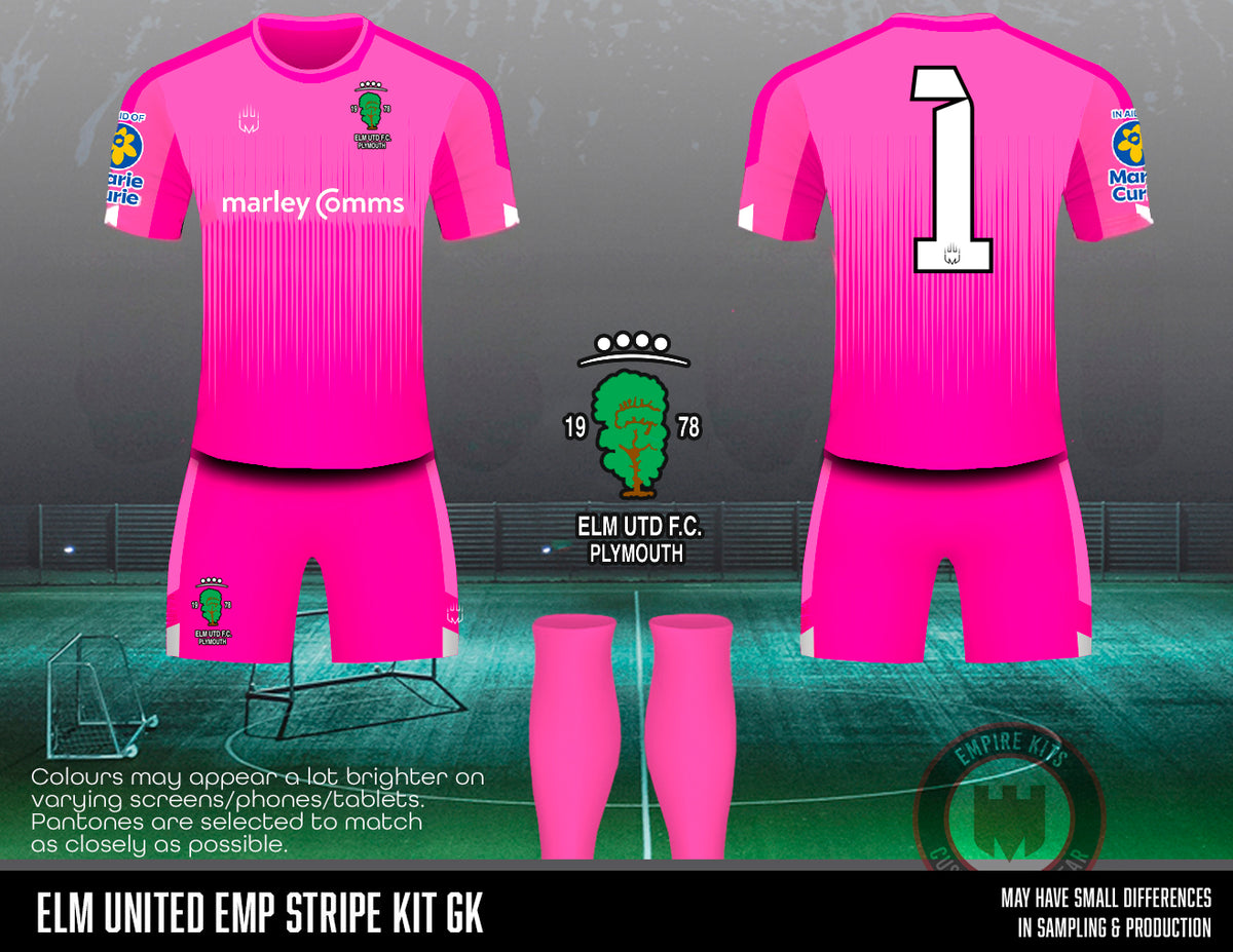 Elm United - GK Kit (Marley Comms) - Fabric B - Short Sleeve