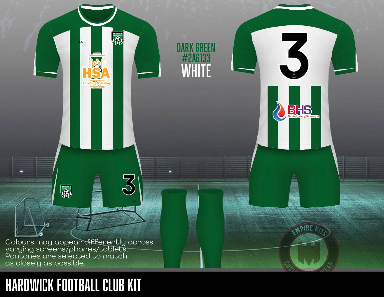 Hardwick FC - Outfield Kit U12's