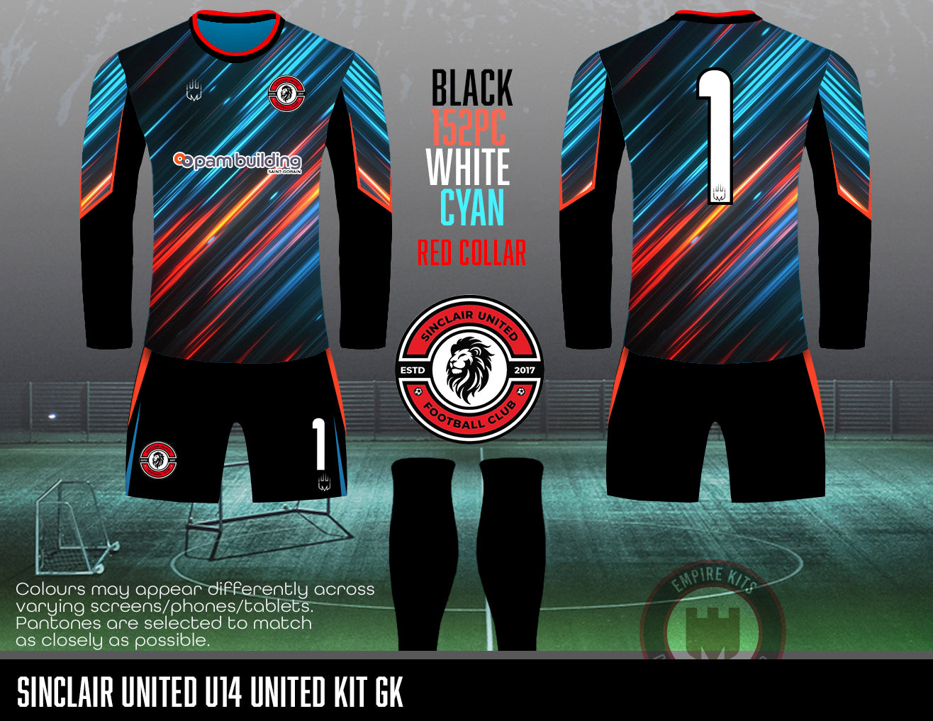 Sinclair United FC - GK Kit (U14 United)