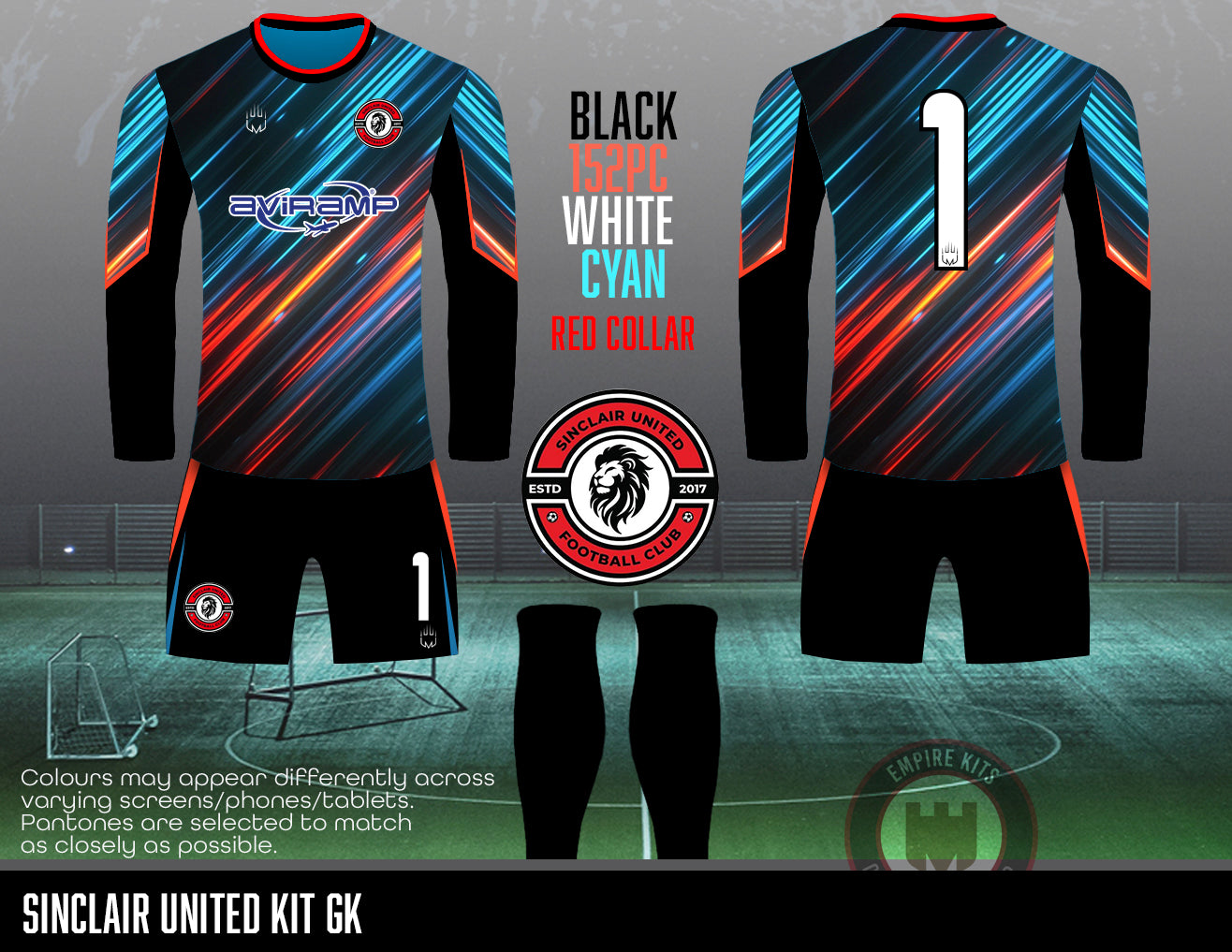 Sinclair United FC - GK Kit (U13 United)