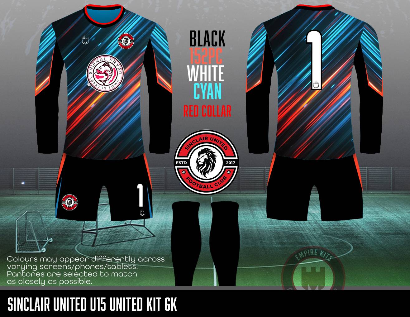 Sinclair United FC - GK Kit (U15 United)