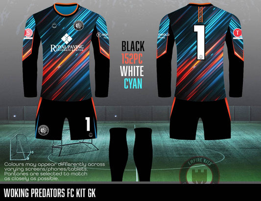 Woking Predators FC - GK kits