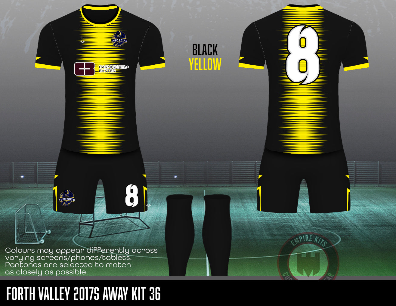 Forth Valley FC - Away Kit - Fabric A