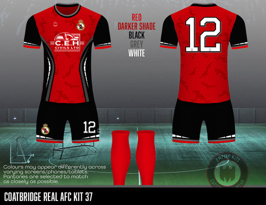 Coatbridge Real AFC New Outfield kit