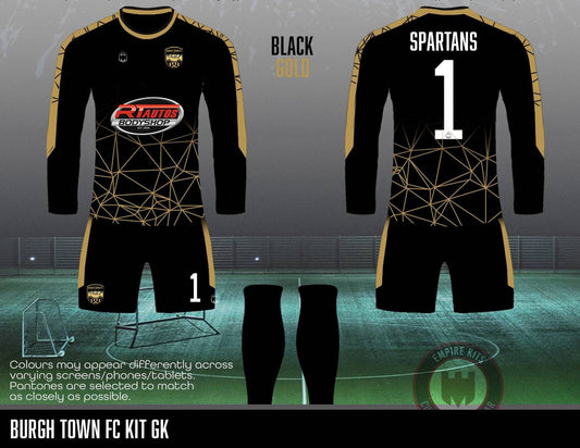 Burgh Town FC - GK Away Kit (RT Autos)