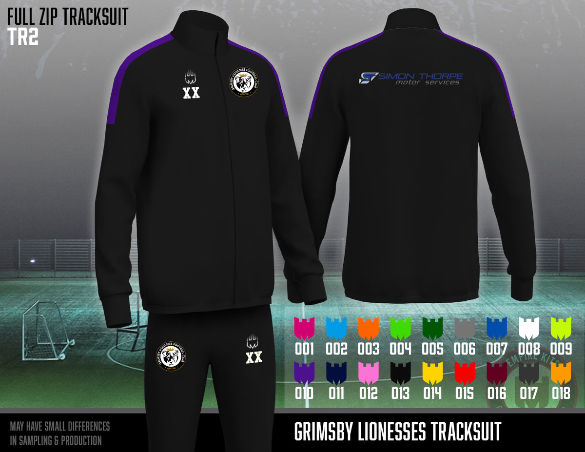 Grimsby Lionesses Full Zip tracksuit