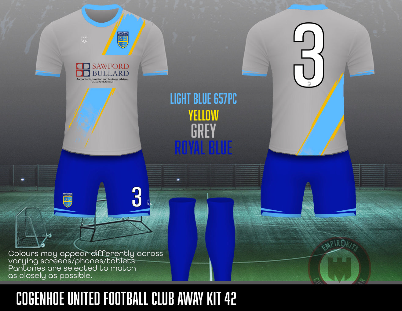 Cogenhoe United Football Club - Away kits
