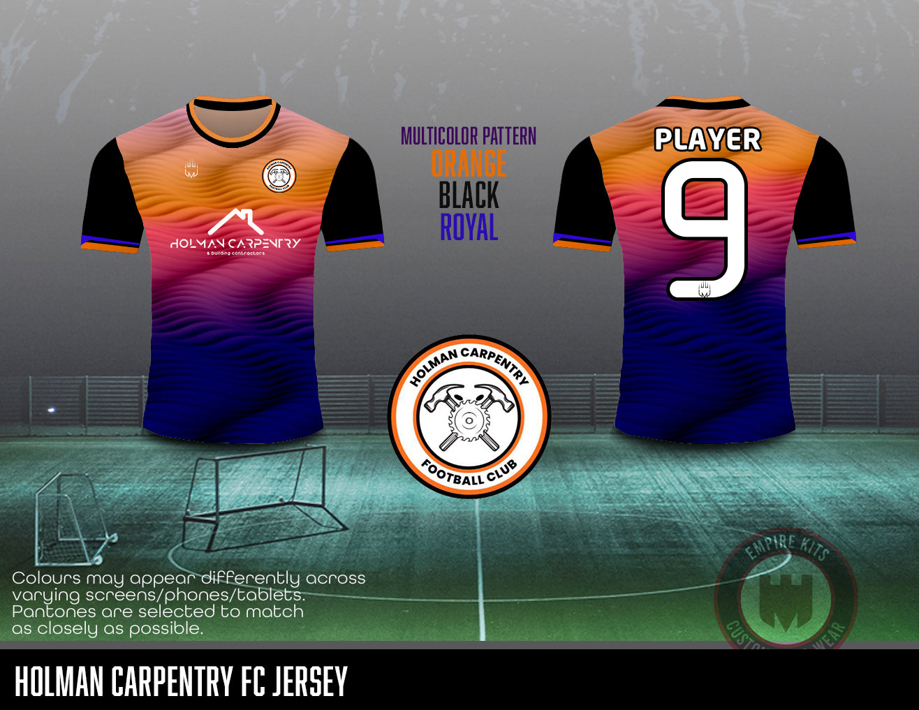Holman Carpentry FC - Jersey (orange)