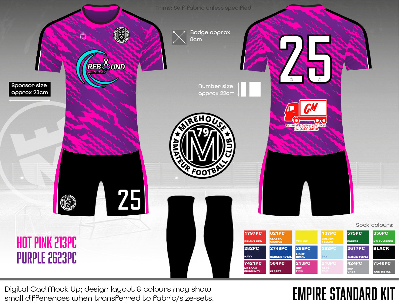 Mirehouse AFC - Home Kit (rebound)