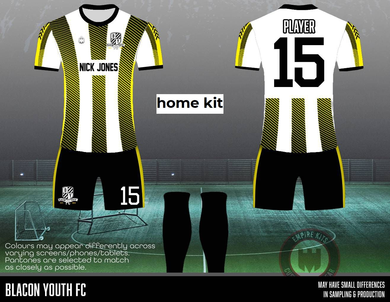 Blacon Youth FC - Outfield (Home kit)