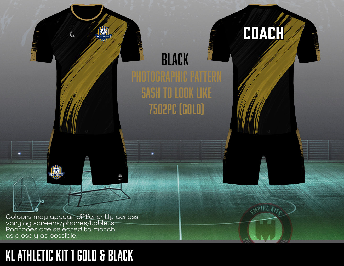 KL Athletic Replacement GK Kit (Park Royal)
