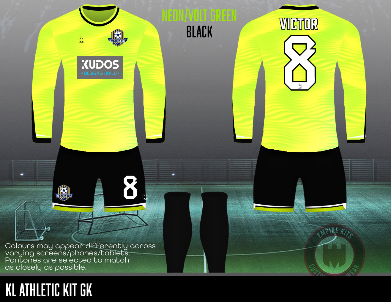 KL Athletic Replacement GK Kit (XUDOS)