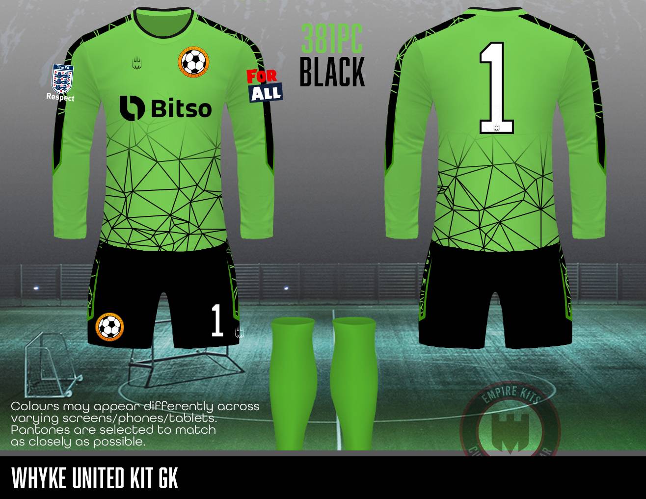 Whyke United - REPLACEMENT KIT (Bitso Sponsor)