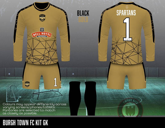 Burgh Town FC - GK Home Kit (Bell Hotel)