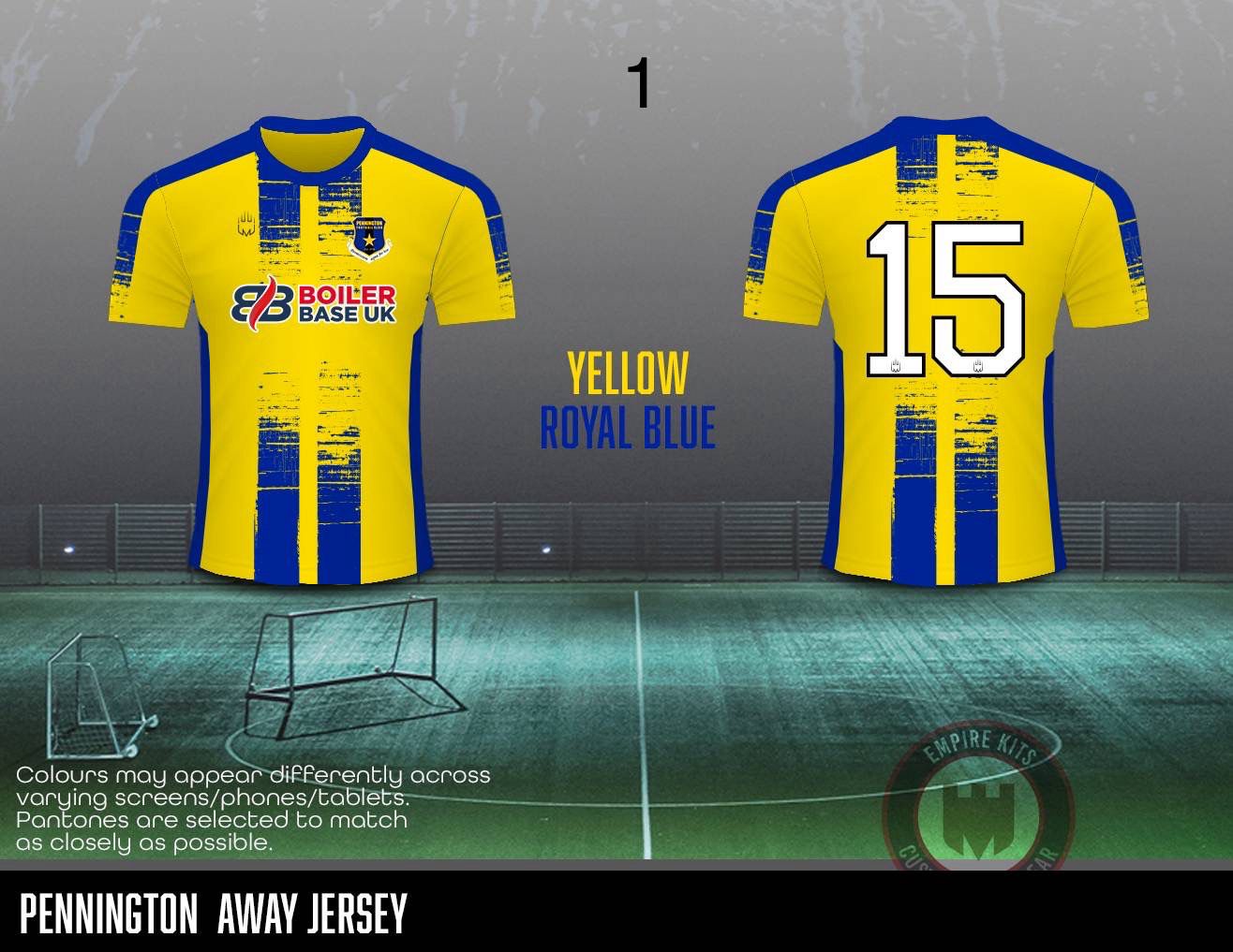 Pennington FC - Jersey (yellow)