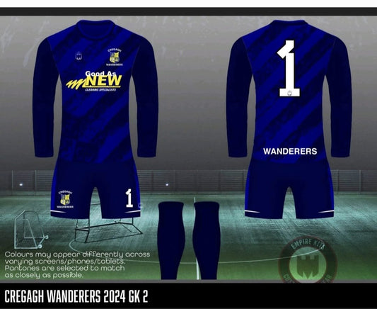 Cregagh Wanderers - GK KIT (Good As New)