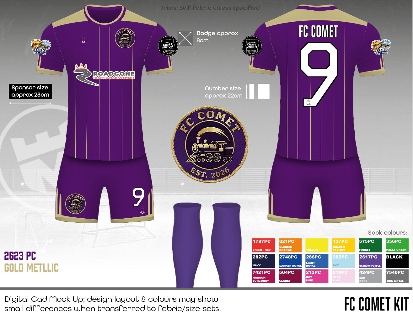 Fc comet - Kit (Fabric A)