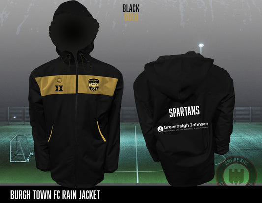 Burgh Town FC Rain Jackets (Greenhalgh Johnson)