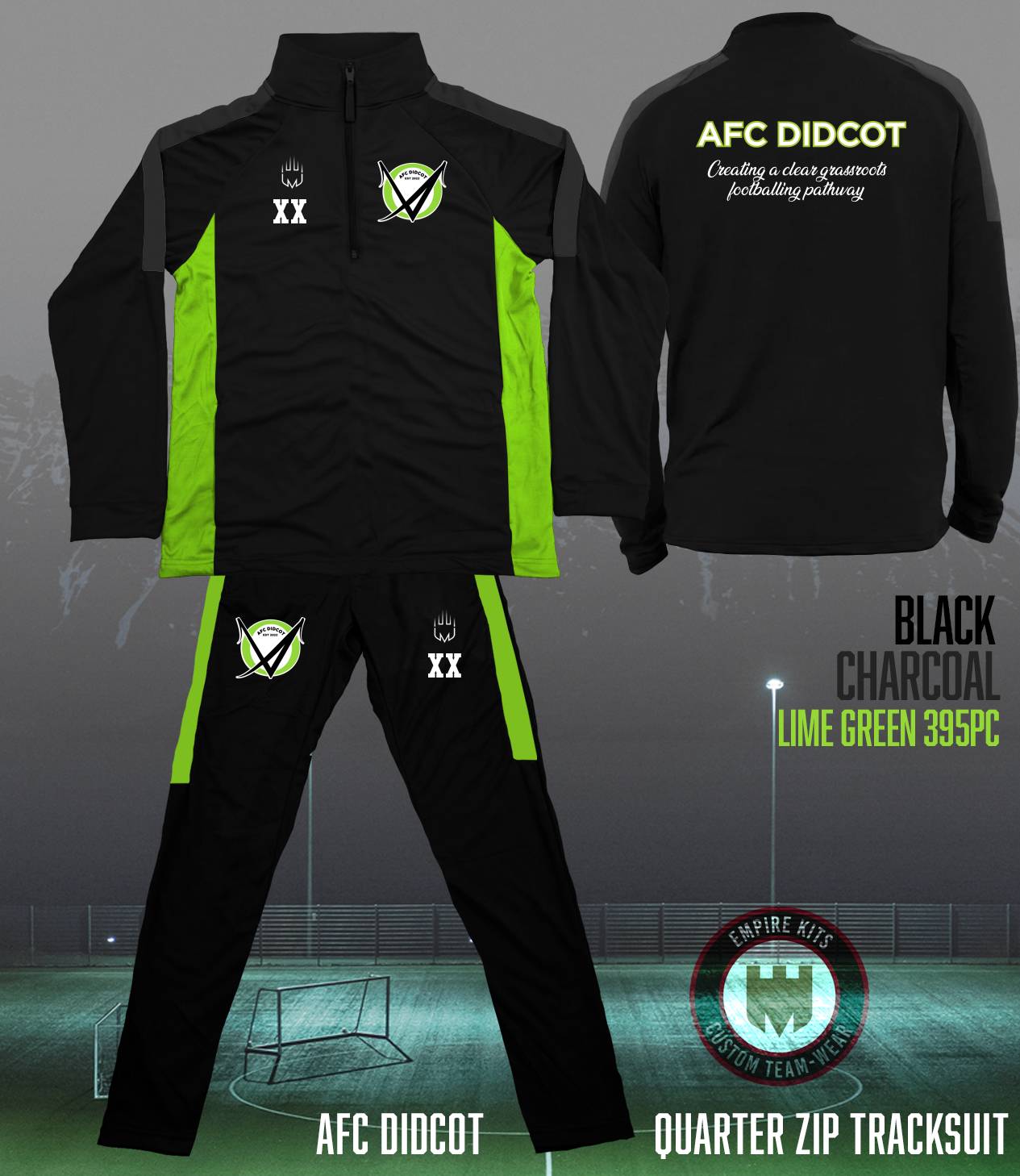 AFC Didcot 1/4 Zip Tracksuit