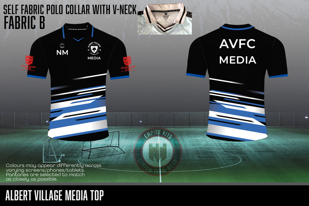 Albert Village FC - Media Shirt (Fabric B)