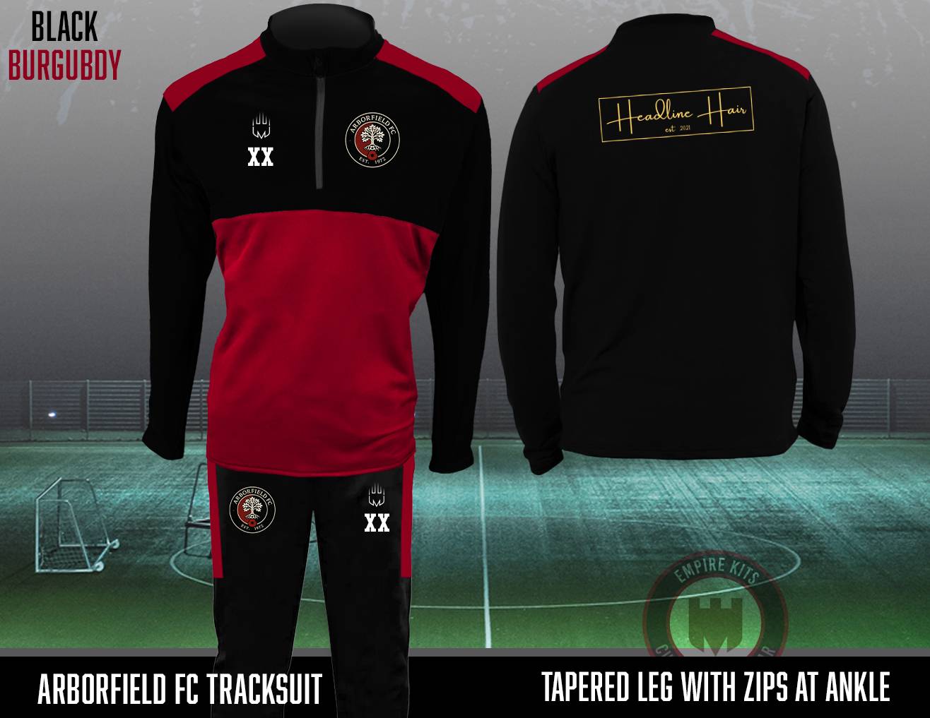 Arborfield FC - Quarter Zip Tracksuit