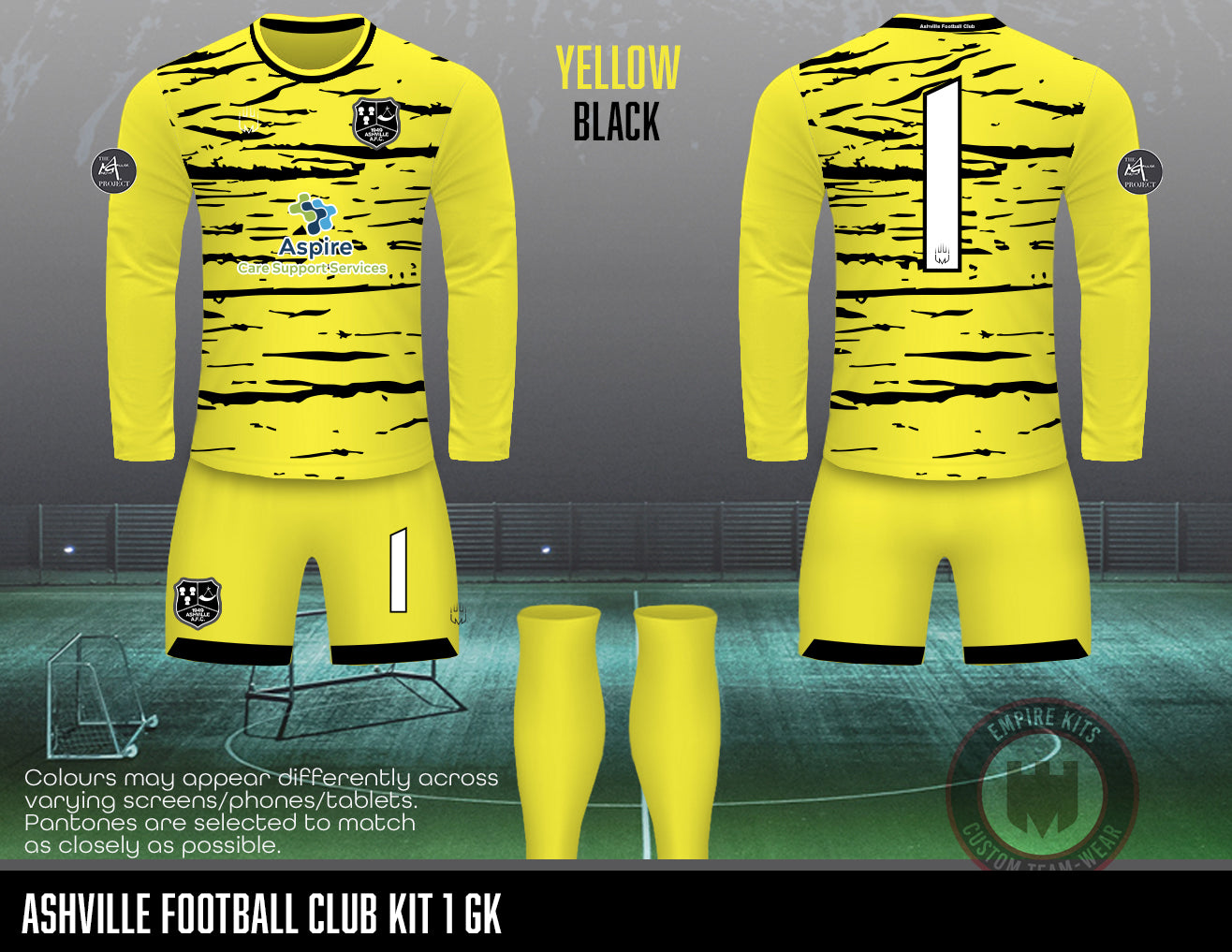 Ashville Football Club - Athletico u11s away GK