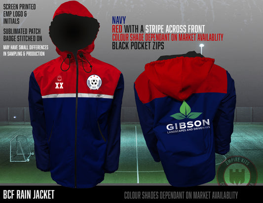 Briercliffe Community FC Rain Jackets (Gibson)