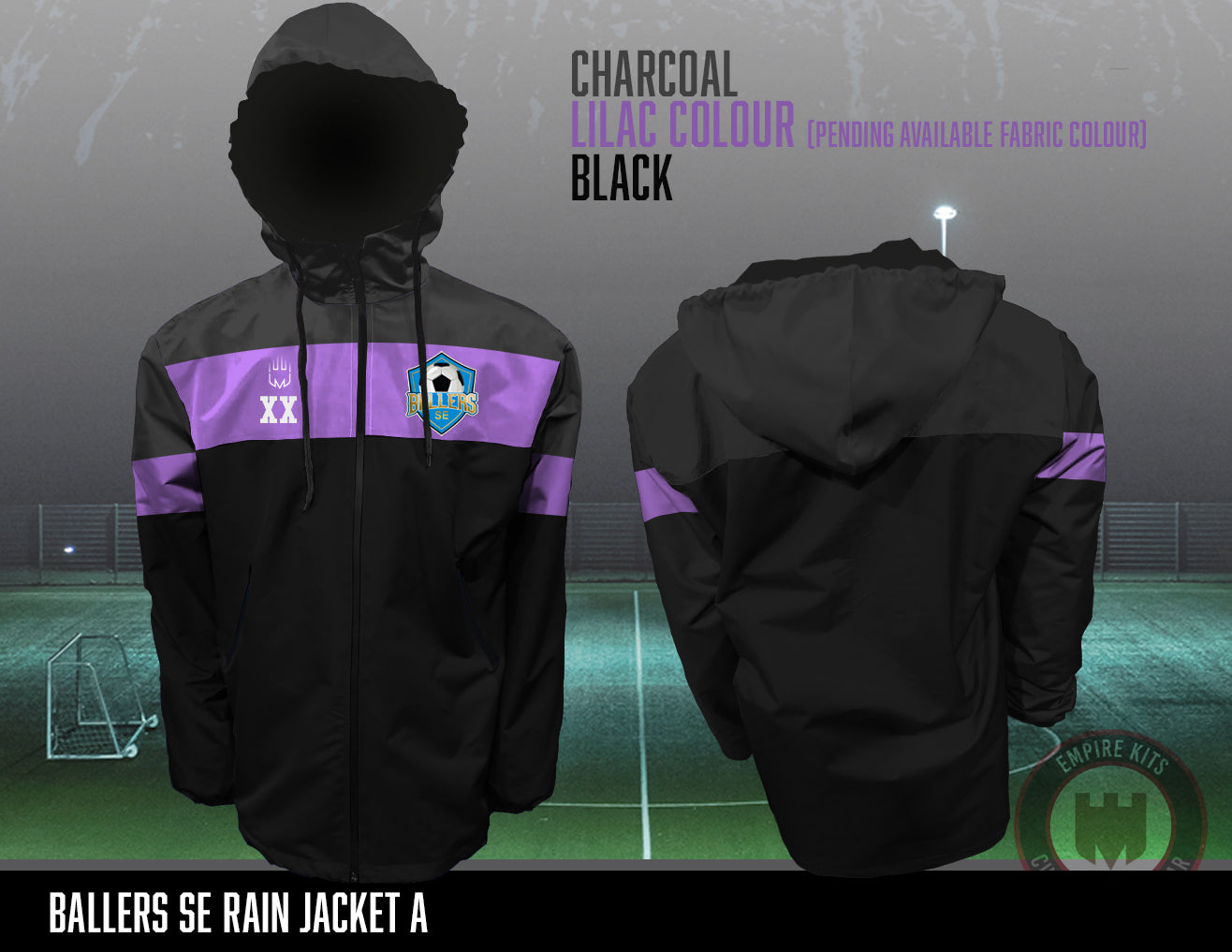 Ballers SE Rain Jackets (Purple)