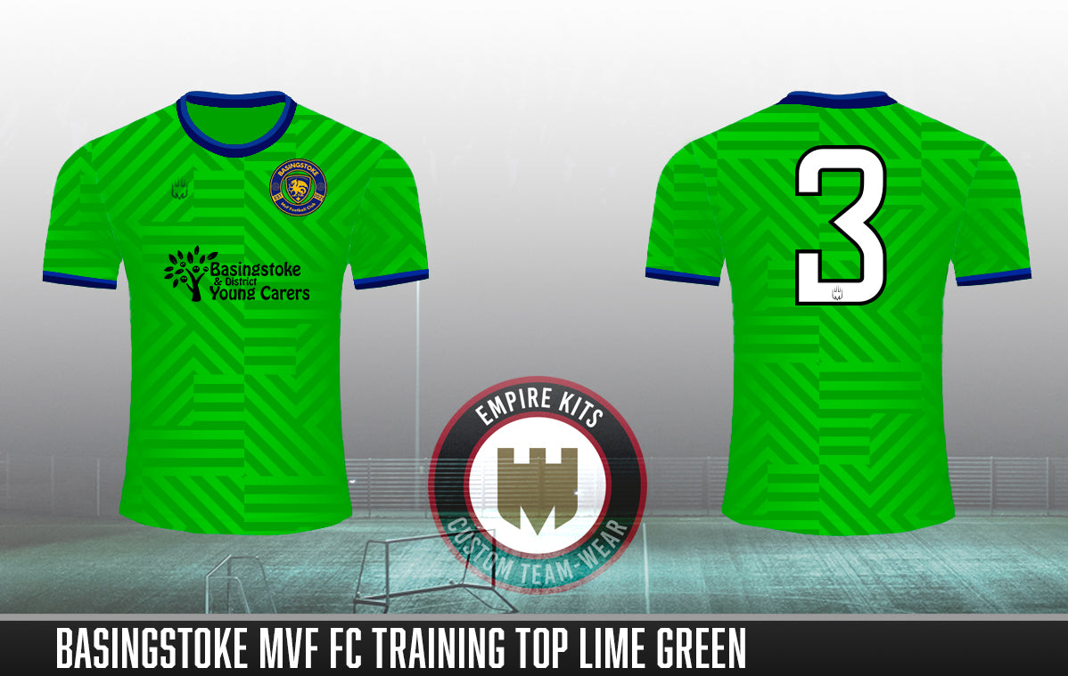 Basingstoke MVF Training Jersey (Lime)