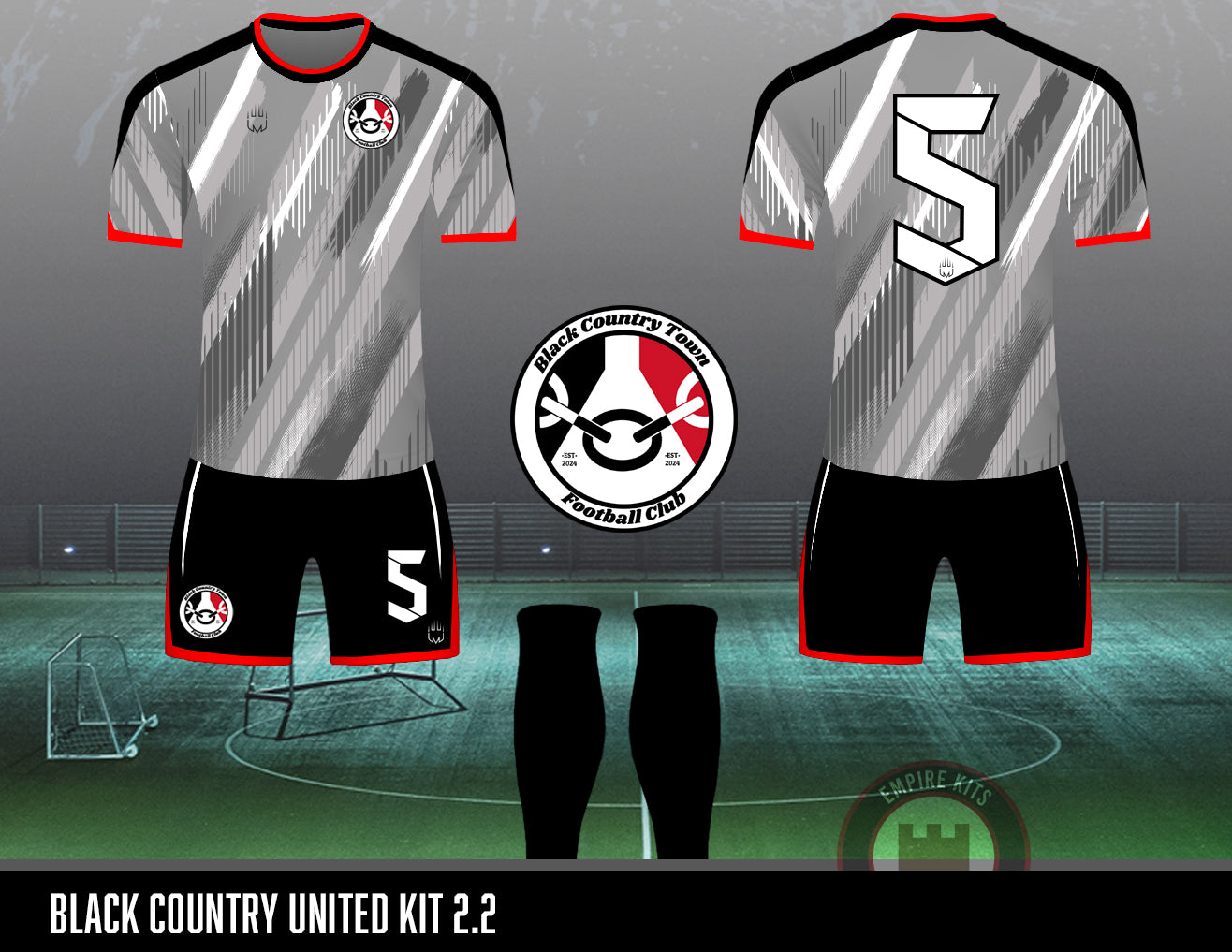 Black Country Town FC- REPLACEMENT KIT