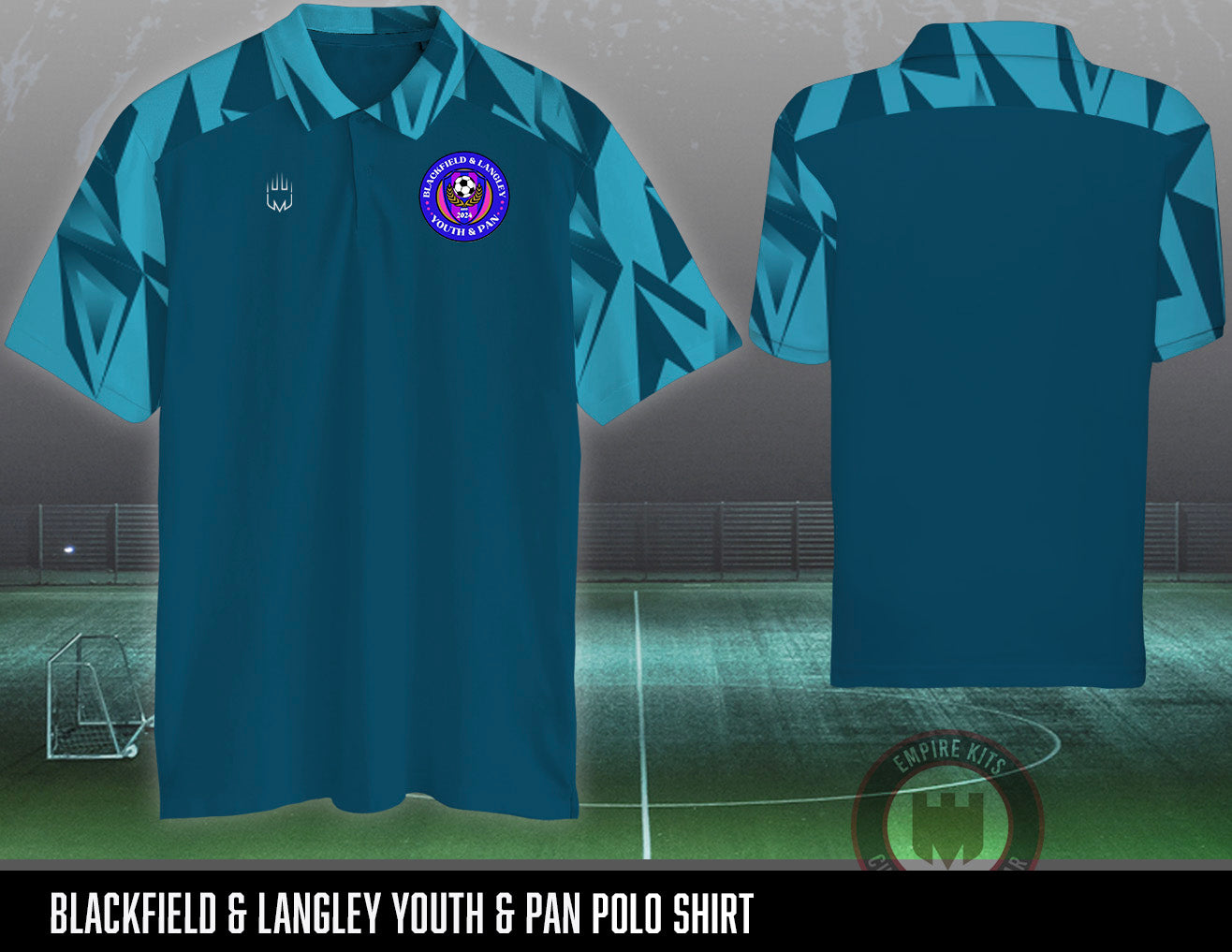 Blackfield & Langley Youth & Pan Polo Shirt (Teal)