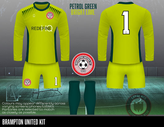 Brampton United FC - GK Kits (Redefine)