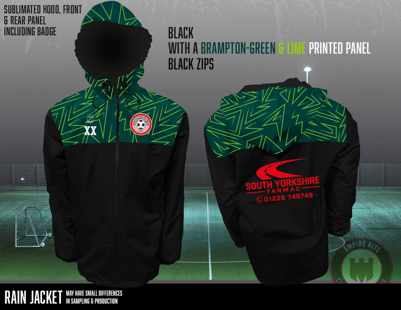 Brampton United FC - Rain Jacket