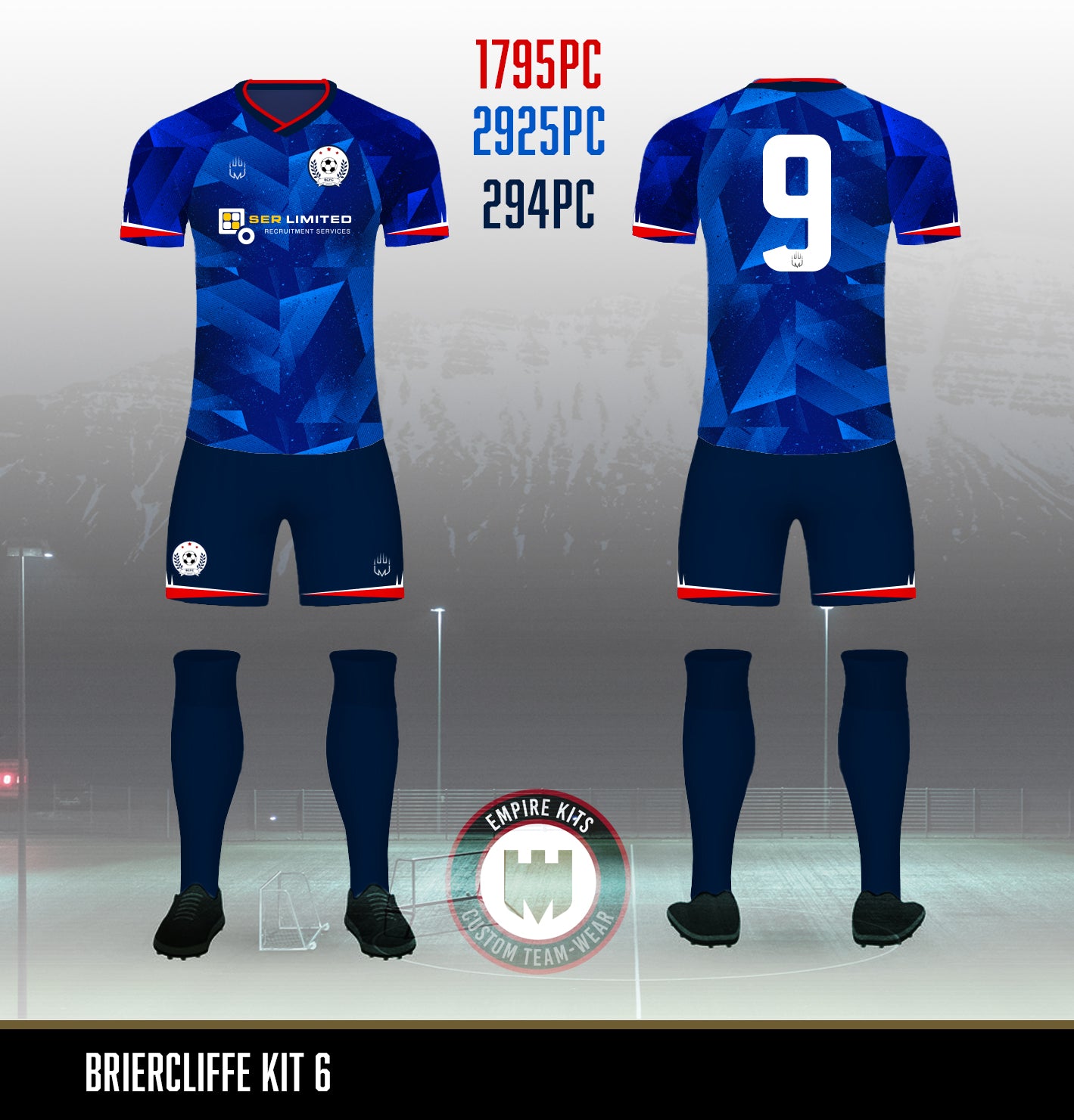 Briercliffe Community FC - REPLACEMENT HOME KIT