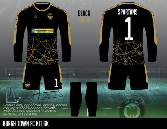 Burgh Town FC - GK Away Kit (Reg Transfers)