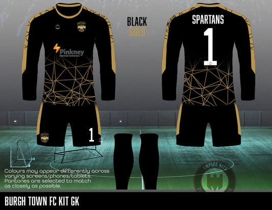 Burgh Town FC - GK Away Kit (Pinkney)