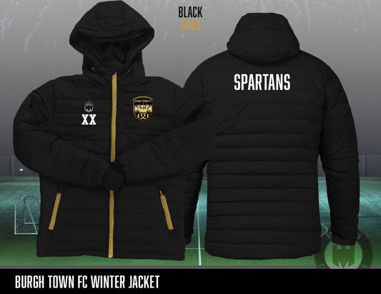 Burgh Town FC Winter Coat