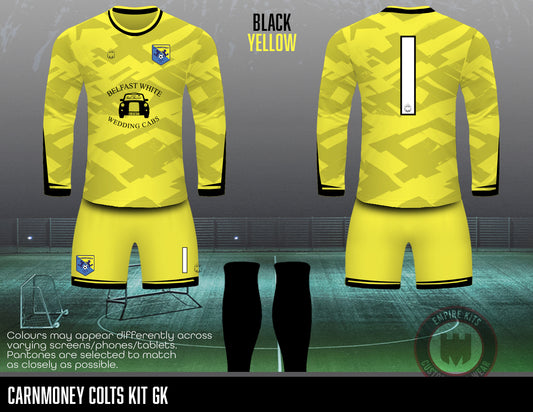 Carnmoney colts - GK Yellow