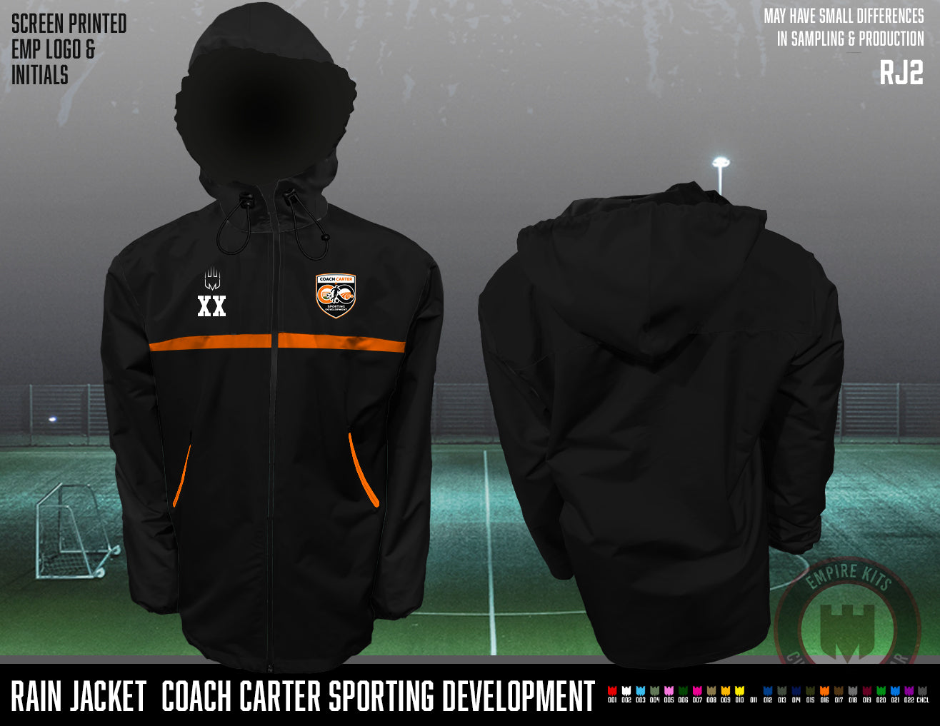 Coach Carter Sporting Development - Rain Jacket