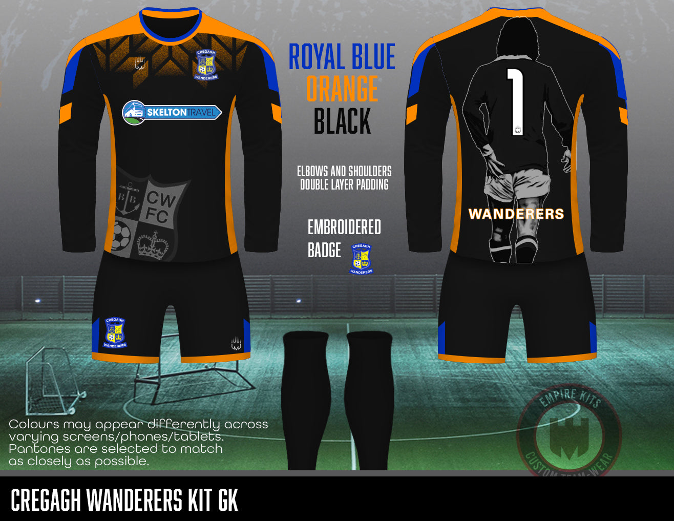 Cregagh Wanderers - GK KIT (GB7 Skelton Travel)